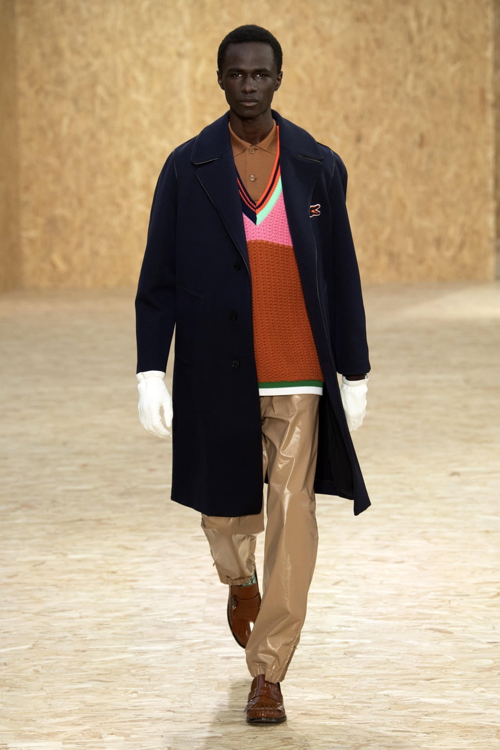 Fashion Week Paris Fall/Winter 2020 look 49 from the Lacoste collection womenswear