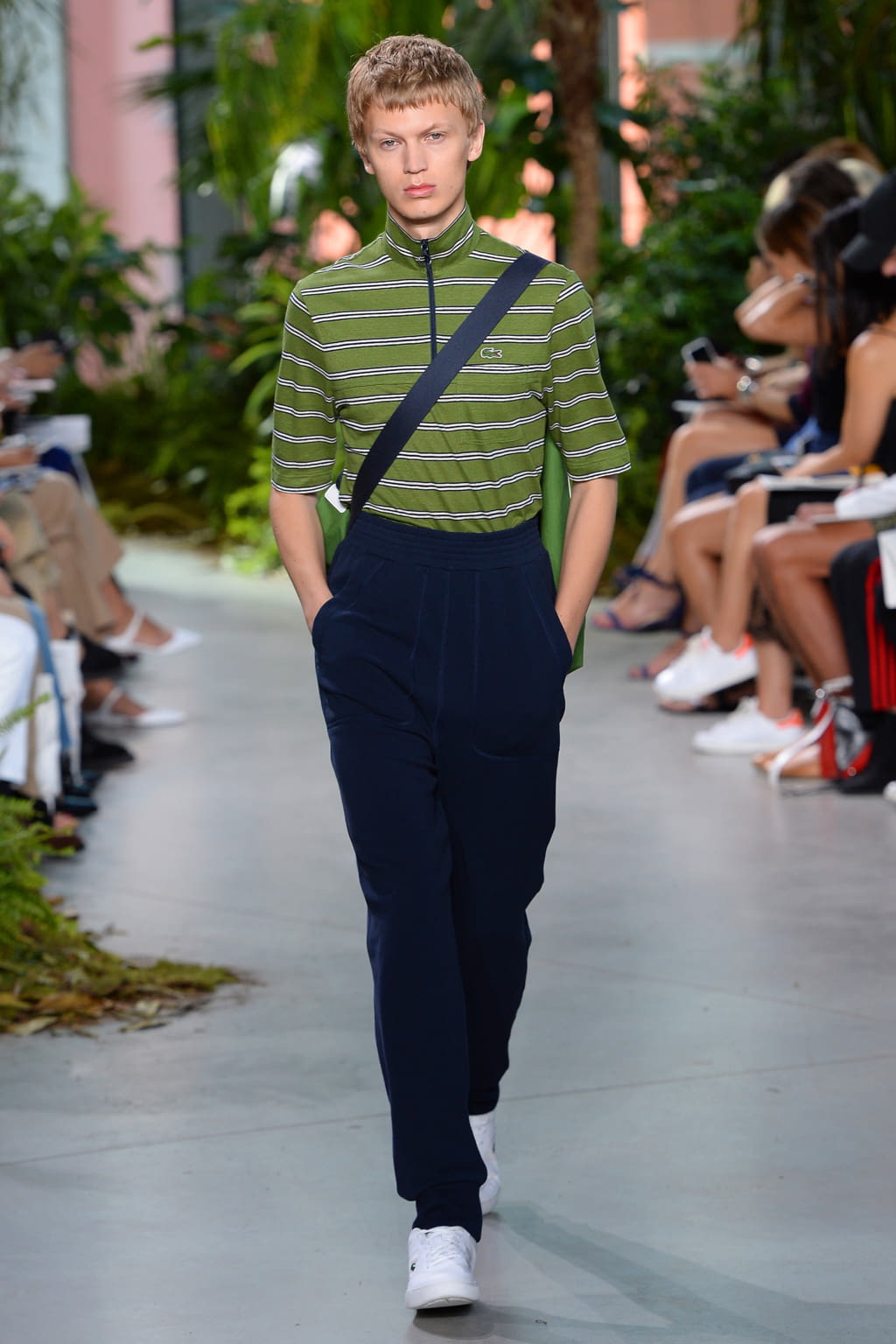 Fashion Week New York Spring/Summer 2017 look 18 from the Lacoste collection womenswear