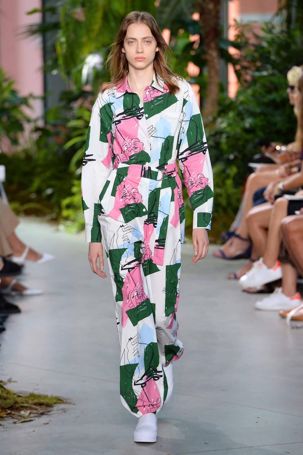 Fashion Week New York Spring/Summer 2017 look 27 from the Lacoste collection womenswear
