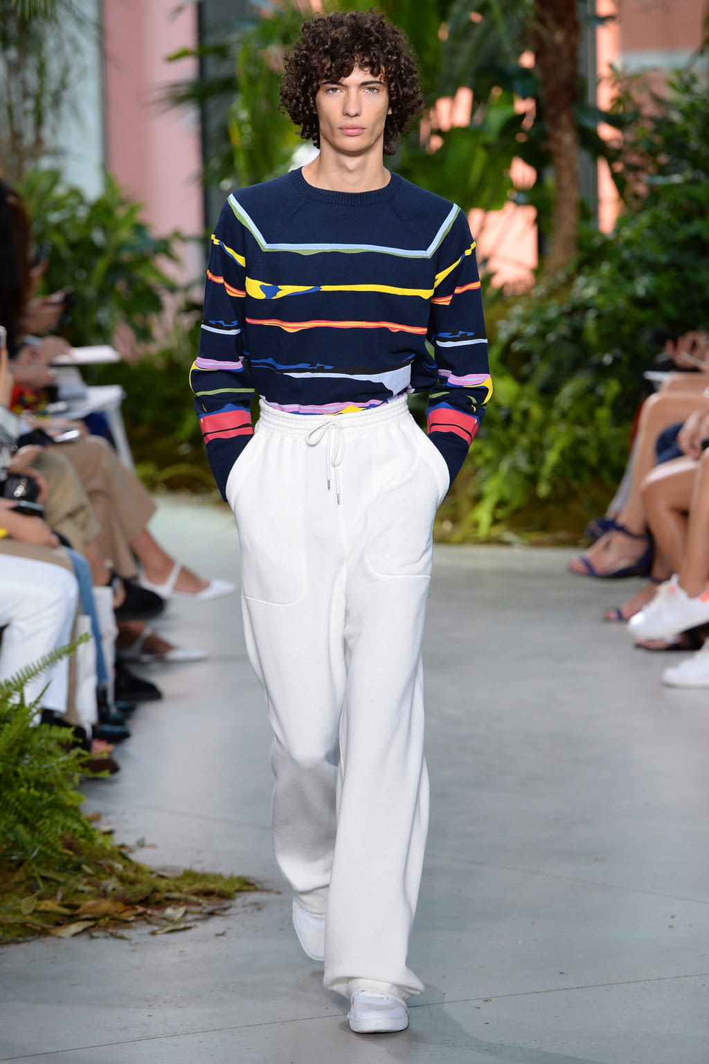 Fashion Week New York Spring/Summer 2017 look 30 from the Lacoste collection womenswear