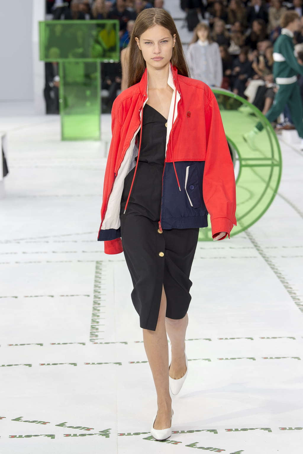 Fashion Week Paris Spring/Summer 2018 look 7 from the Lacoste collection womenswear