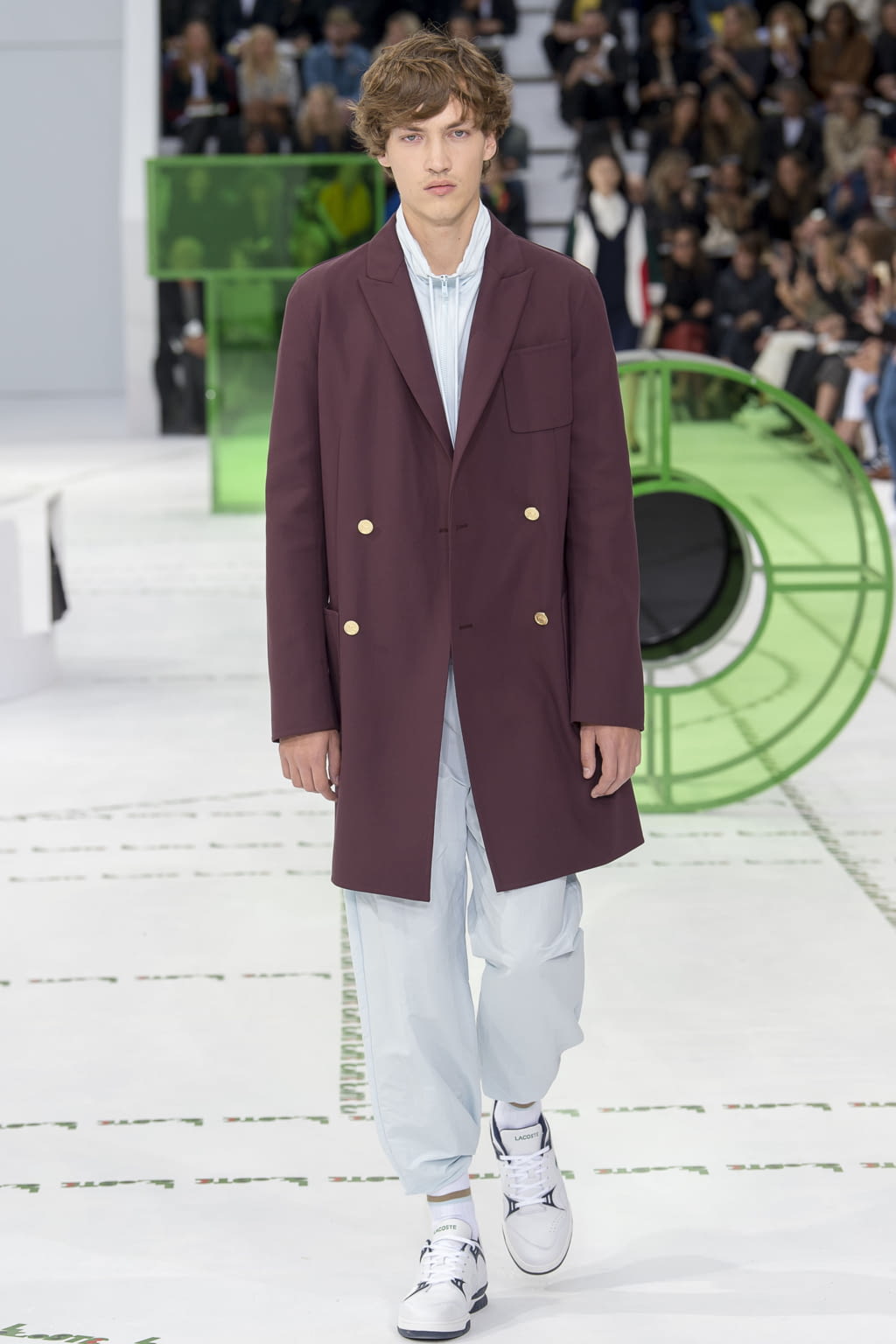 Fashion Week Paris Spring/Summer 2018 look 8 from the Lacoste collection womenswear