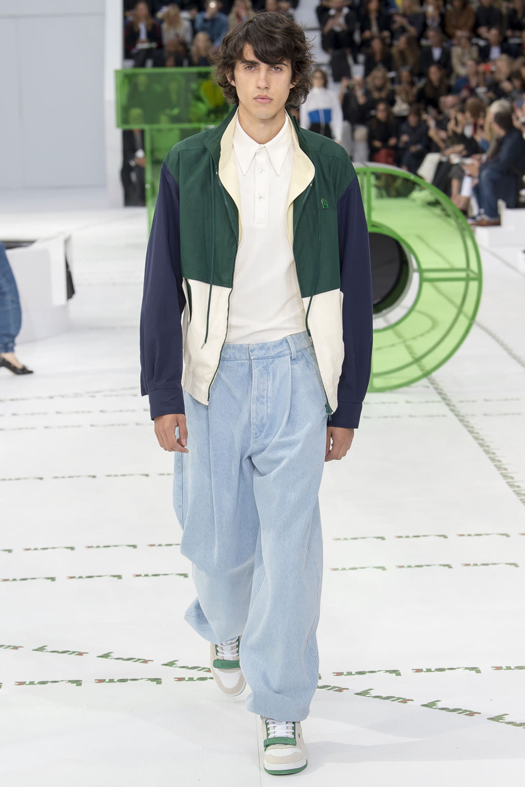 Fashion Week Paris Spring/Summer 2018 look 11 from the Lacoste collection 女装