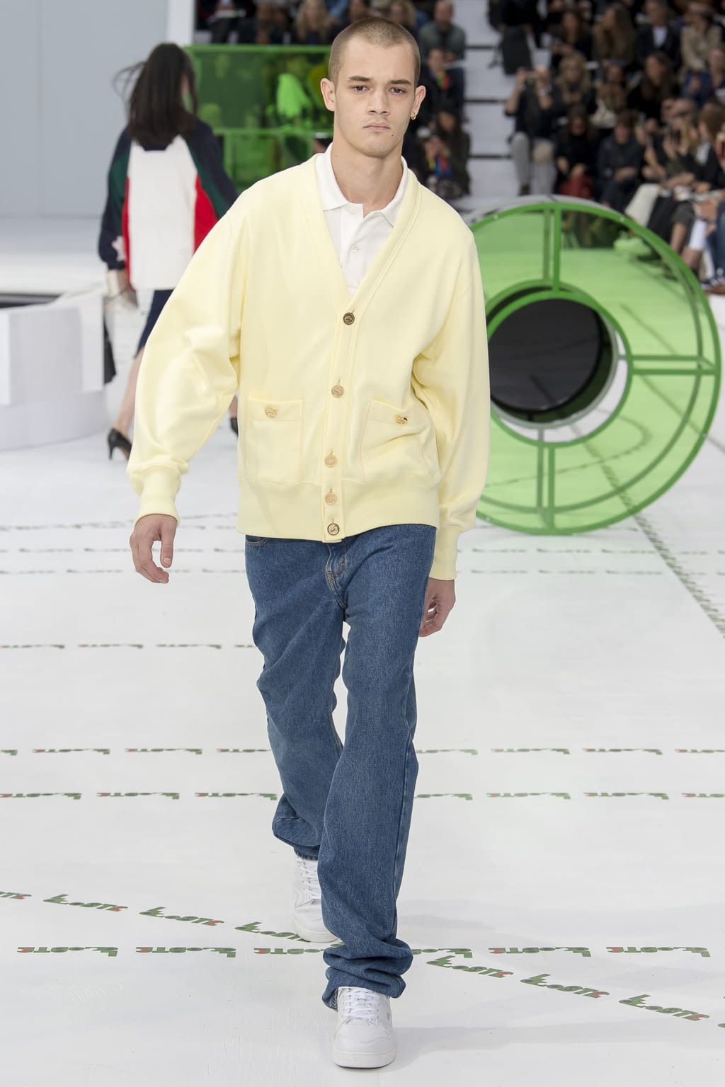 Fashion Week Paris Spring/Summer 2018 look 12 from the Lacoste collection womenswear