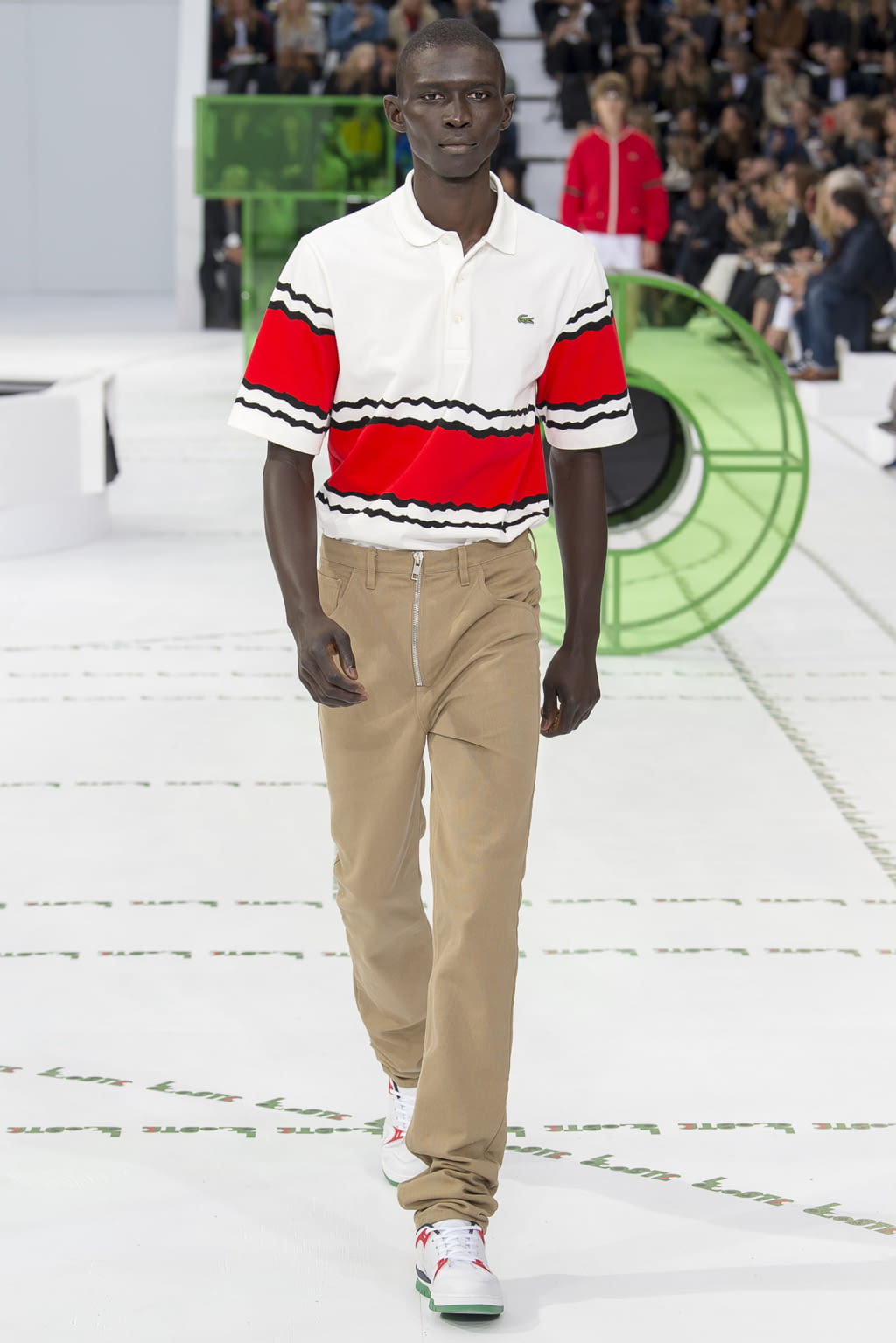 Fashion Week Paris Spring/Summer 2018 look 16 from the Lacoste collection womenswear