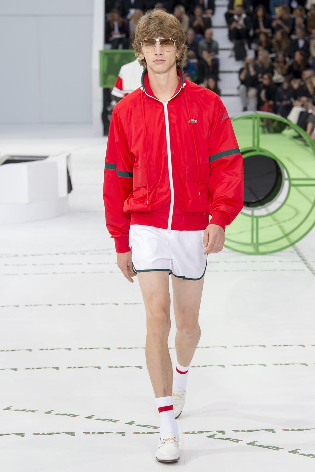 Fashion Week Paris Spring/Summer 2018 look 18 from the Lacoste collection 女装