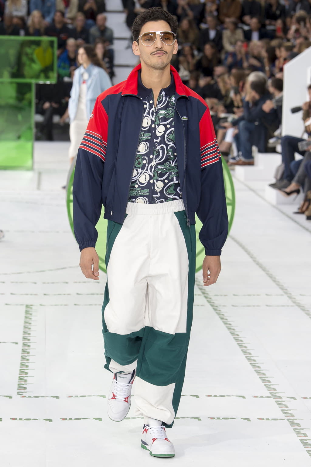 Fashion Week Paris Spring/Summer 2018 look 20 from the Lacoste collection 女装