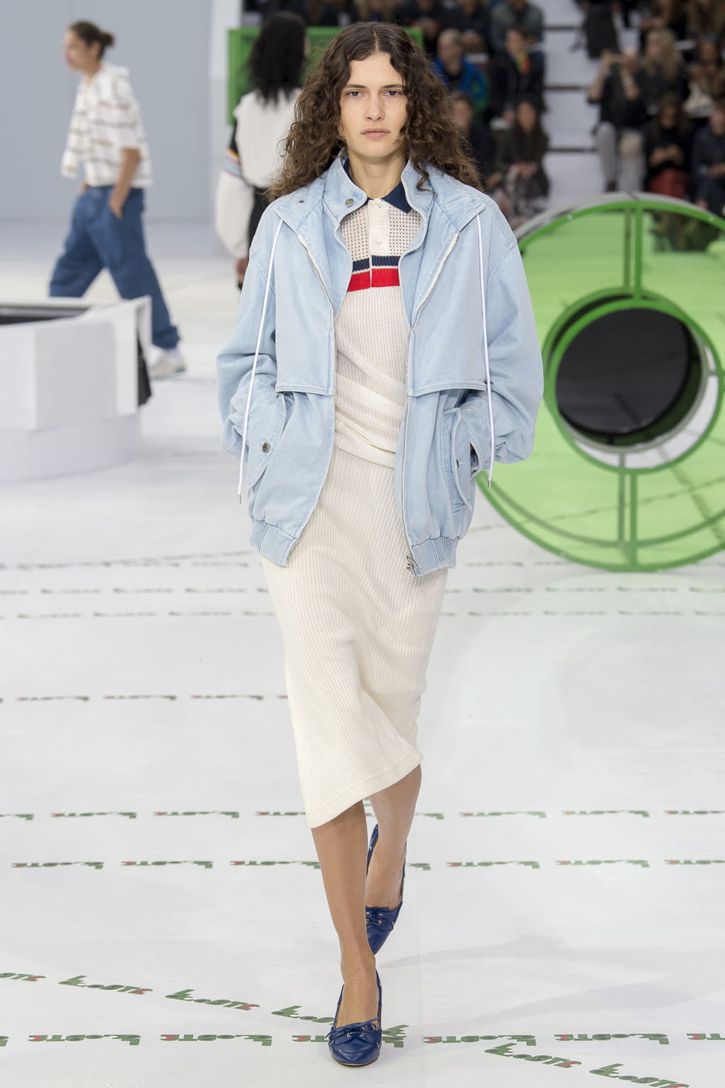 Fashion Week Paris Spring/Summer 2018 look 21 de la collection Lacoste womenswear
