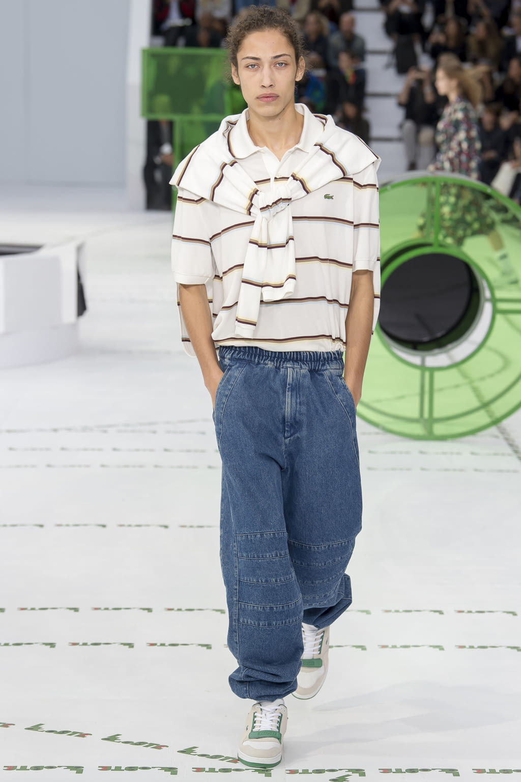 Fashion Week Paris Spring/Summer 2018 look 23 from the Lacoste collection womenswear