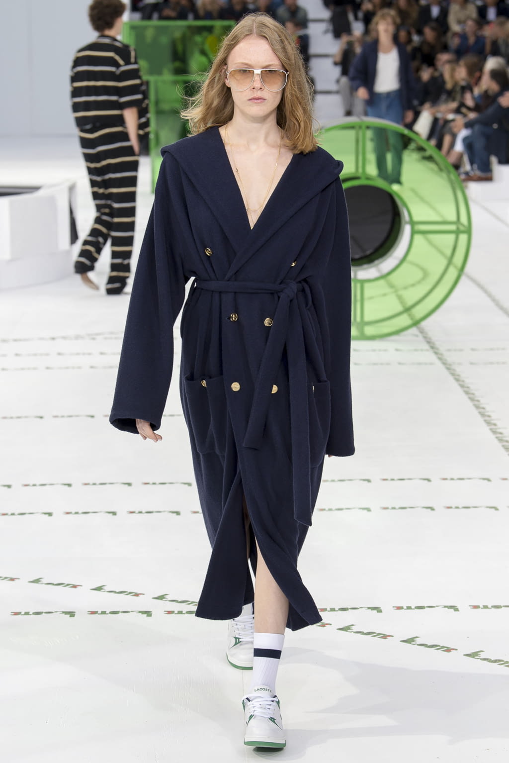 Fashion Week Paris Spring/Summer 2018 look 26 from the Lacoste collection womenswear