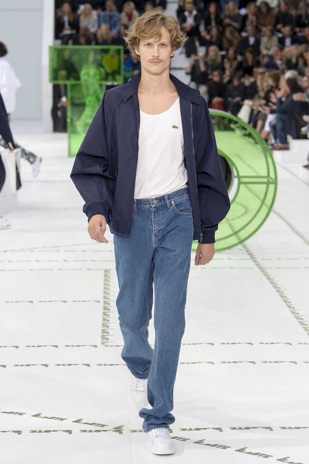 Fashion Week Paris Spring/Summer 2018 look 28 from the Lacoste collection 女装