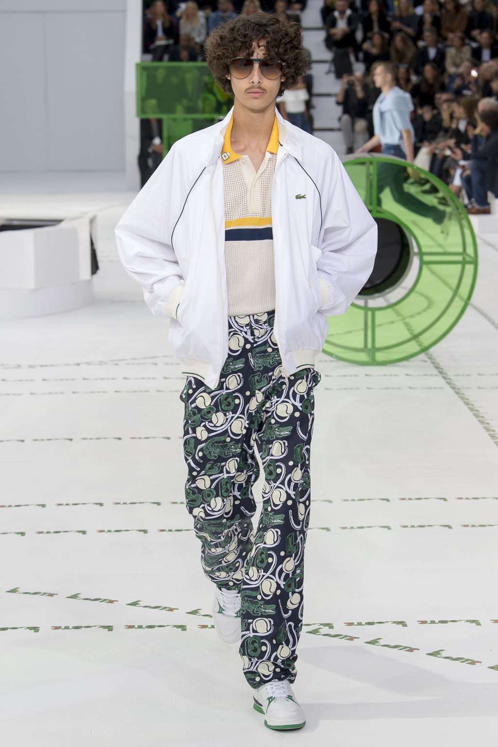 Fashion Week Paris Spring/Summer 2018 look 30 from the Lacoste collection womenswear