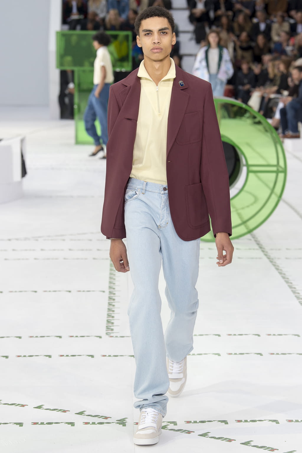 Fashion Week Paris Spring/Summer 2018 look 33 from the Lacoste collection 女装