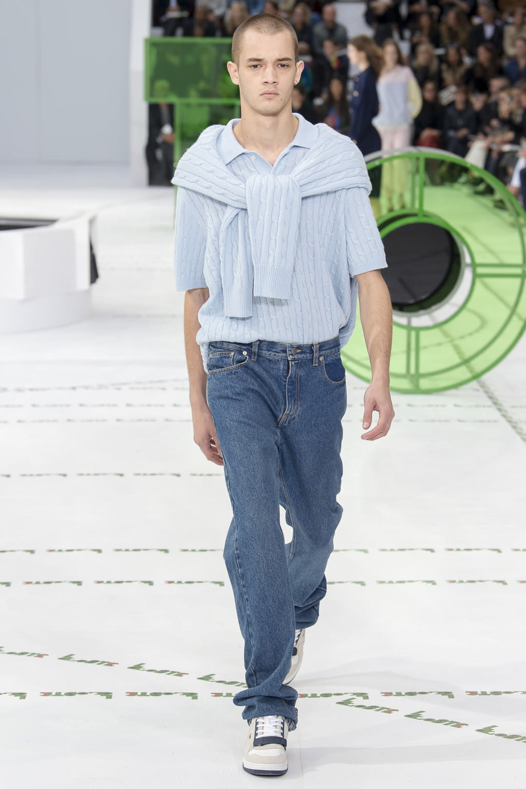 Fashion Week Paris Spring/Summer 2018 look 34 from the Lacoste collection 女装