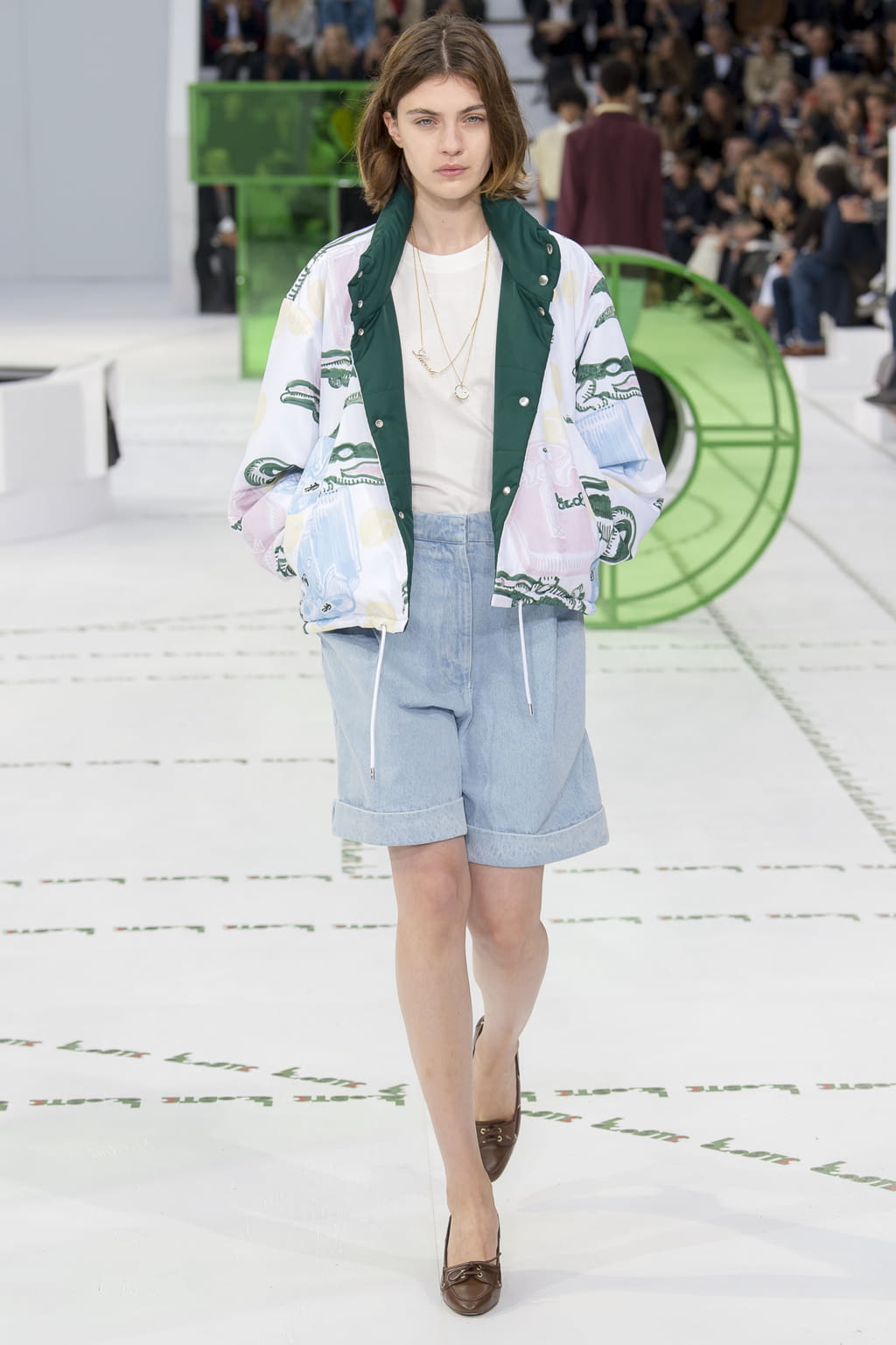 Fashion Week Paris Spring/Summer 2018 look 35 from the Lacoste collection 女装