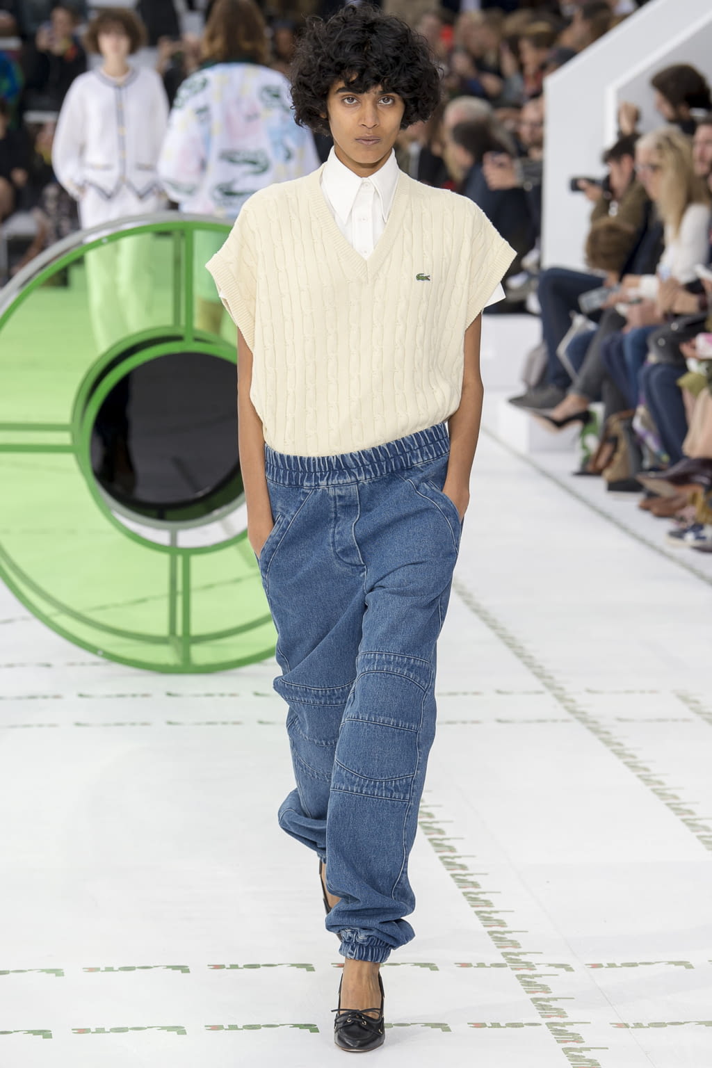 Fashion Week Paris Spring/Summer 2018 look 37 from the Lacoste collection womenswear