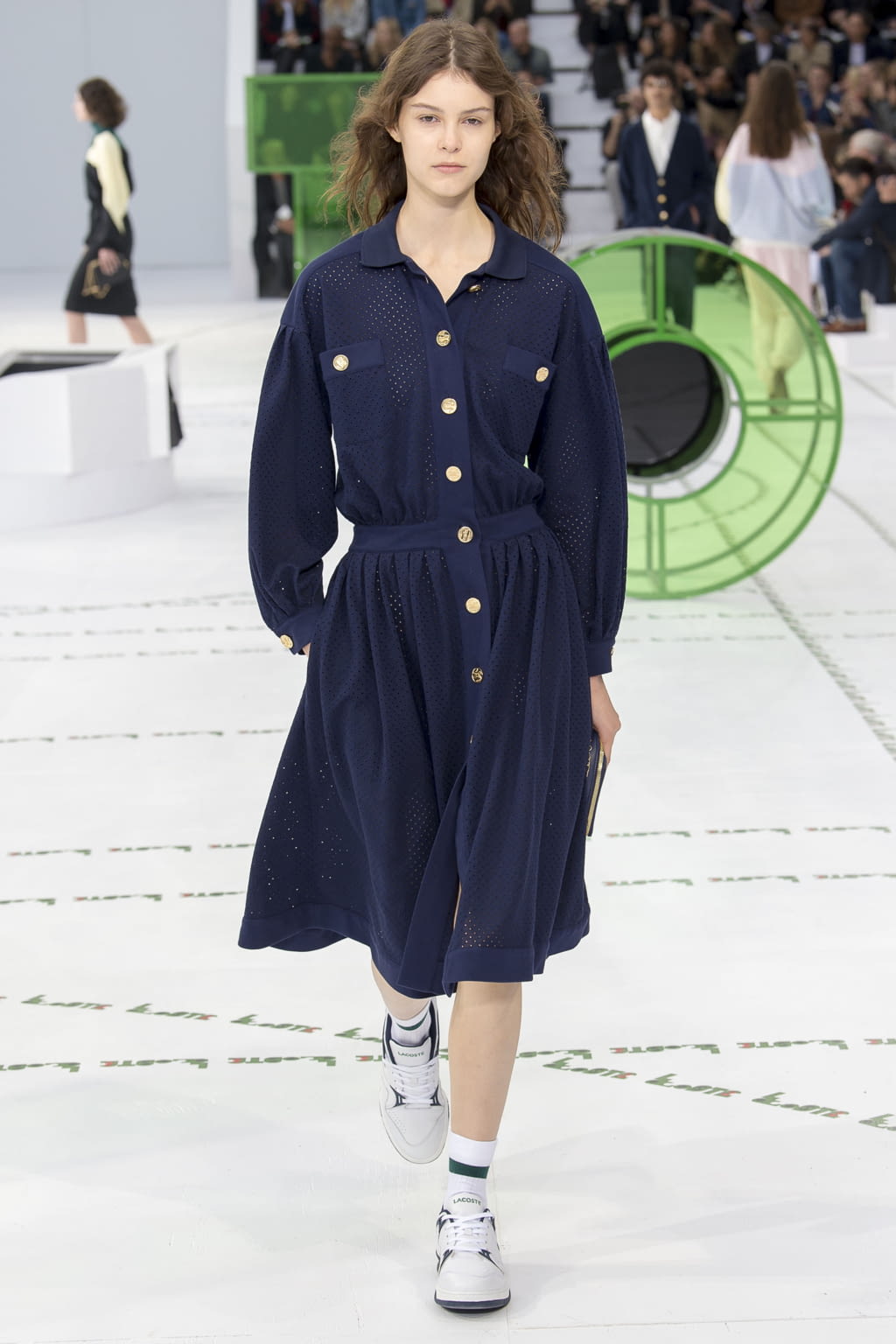 Fashion Week Paris Spring/Summer 2018 look 38 from the Lacoste collection 女装
