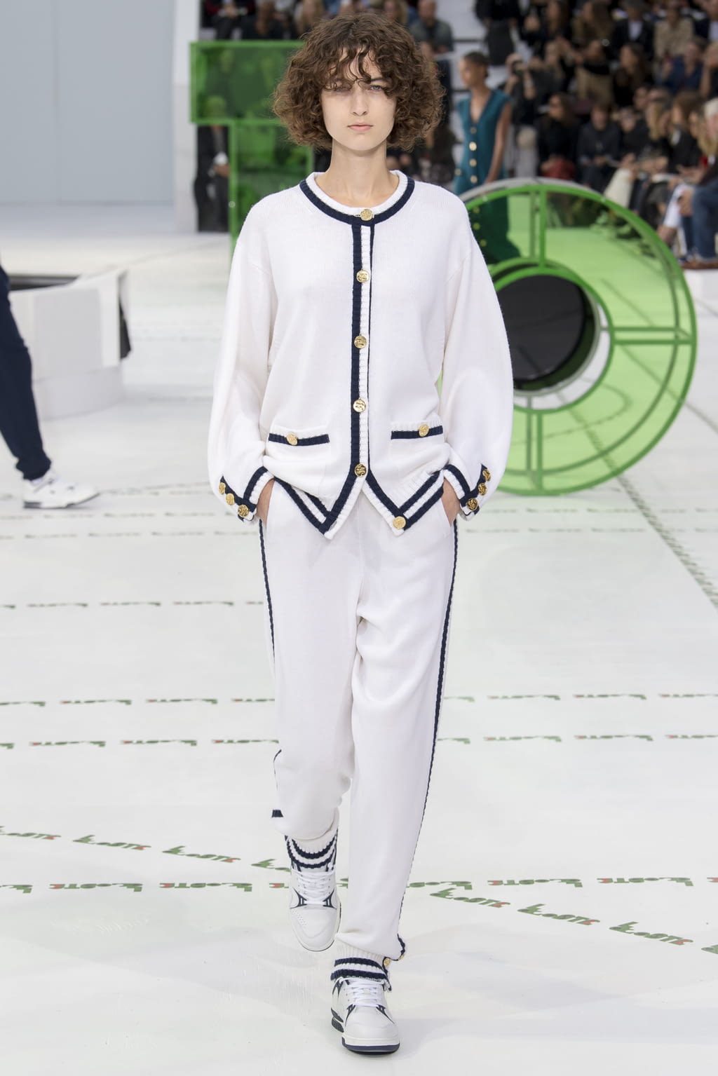 Fashion Week Paris Spring/Summer 2018 look 39 from the Lacoste collection womenswear