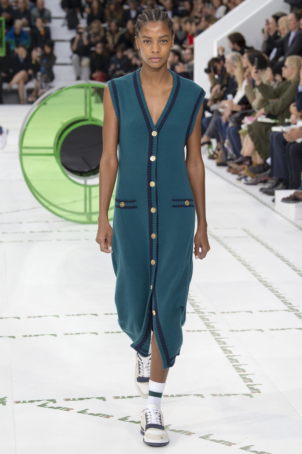 Fashion Week Paris Spring/Summer 2018 look 41 from the Lacoste collection womenswear