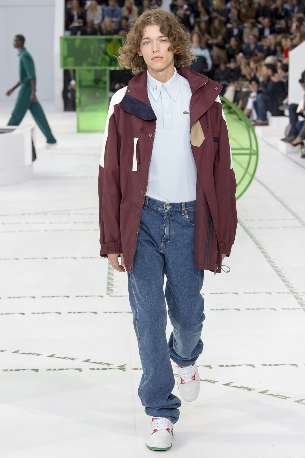 Fashion Week Paris Spring/Summer 2018 look 43 from the Lacoste collection womenswear