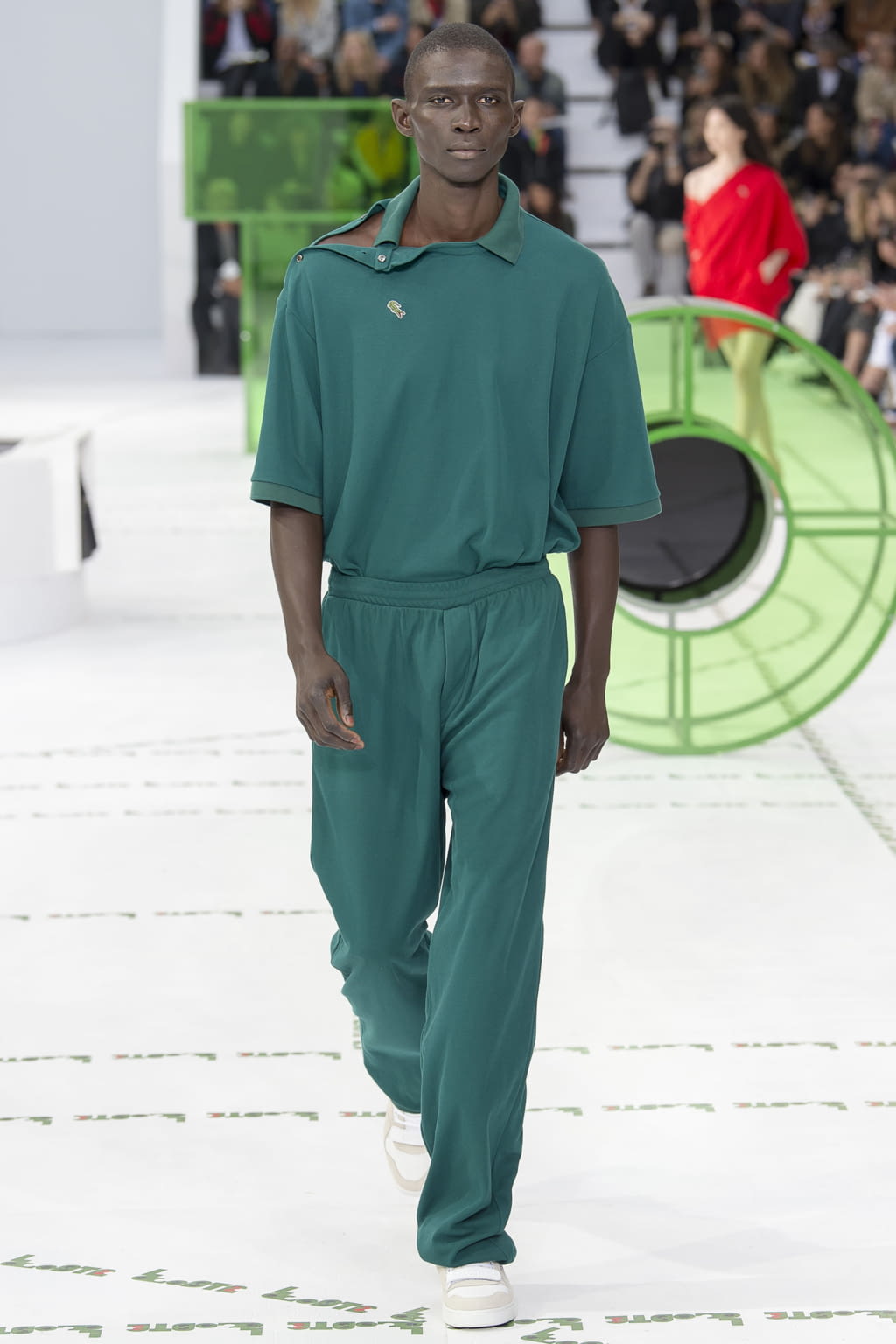 Fashion Week Paris Spring/Summer 2018 look 47 from the Lacoste collection womenswear