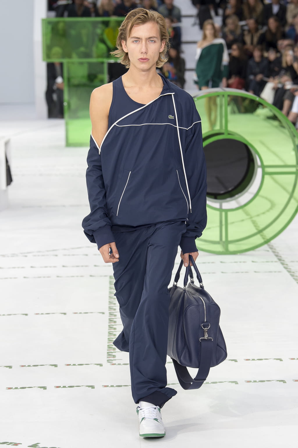 Fashion Week Paris Spring/Summer 2018 look 50 from the Lacoste collection womenswear