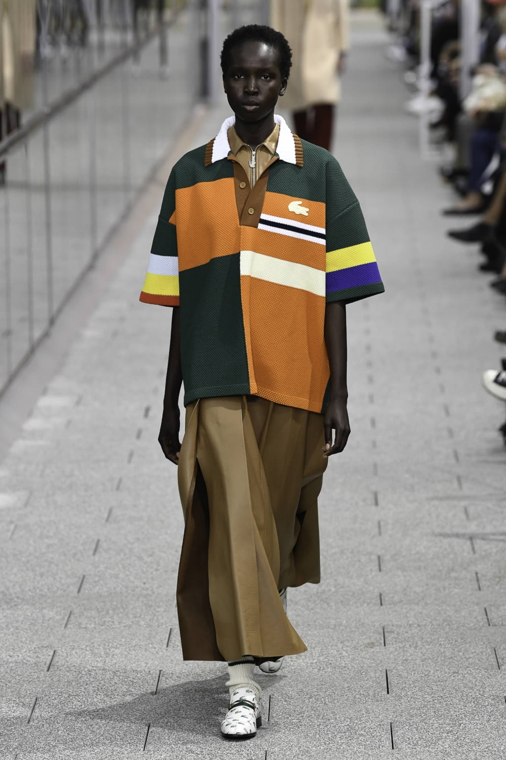 Fashion Week Paris Spring/Summer 2020 look 2 from the Lacoste collection womenswear