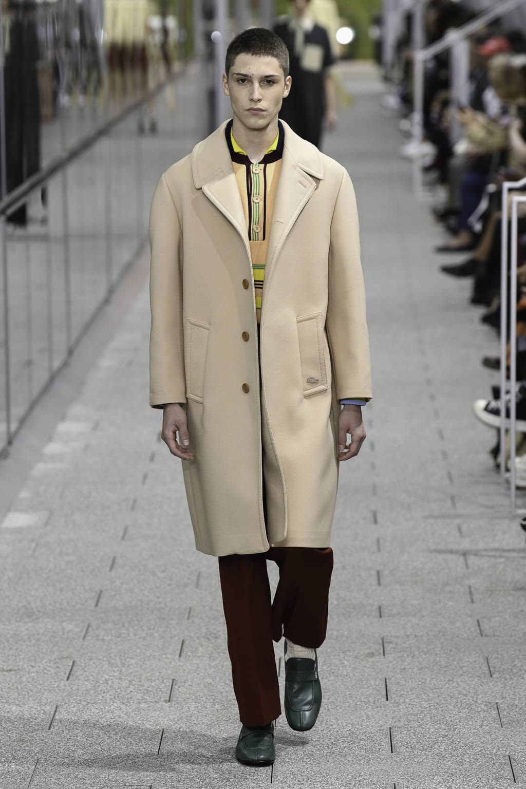 Fashion Week Paris Spring/Summer 2020 look 3 from the Lacoste collection 男装