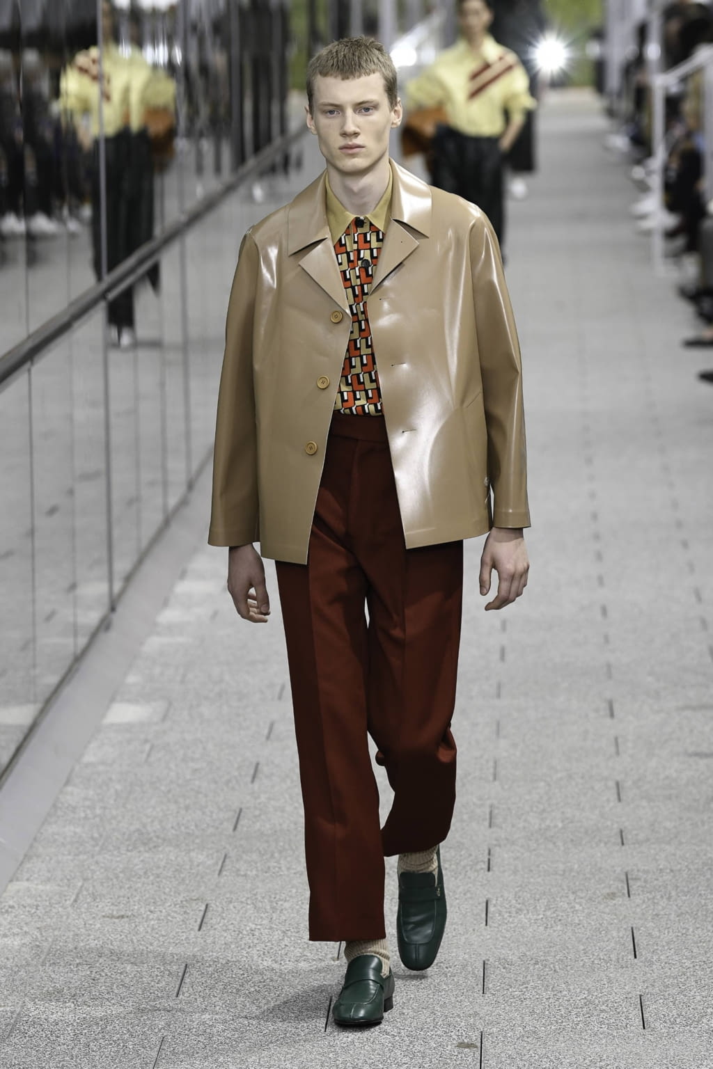 Fashion Week Paris Spring/Summer 2020 look 6 from the Lacoste collection 男装
