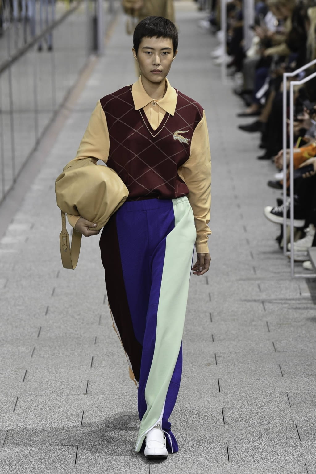 Fashion Week Paris Spring/Summer 2020 look 10 de la collection Lacoste womenswear
