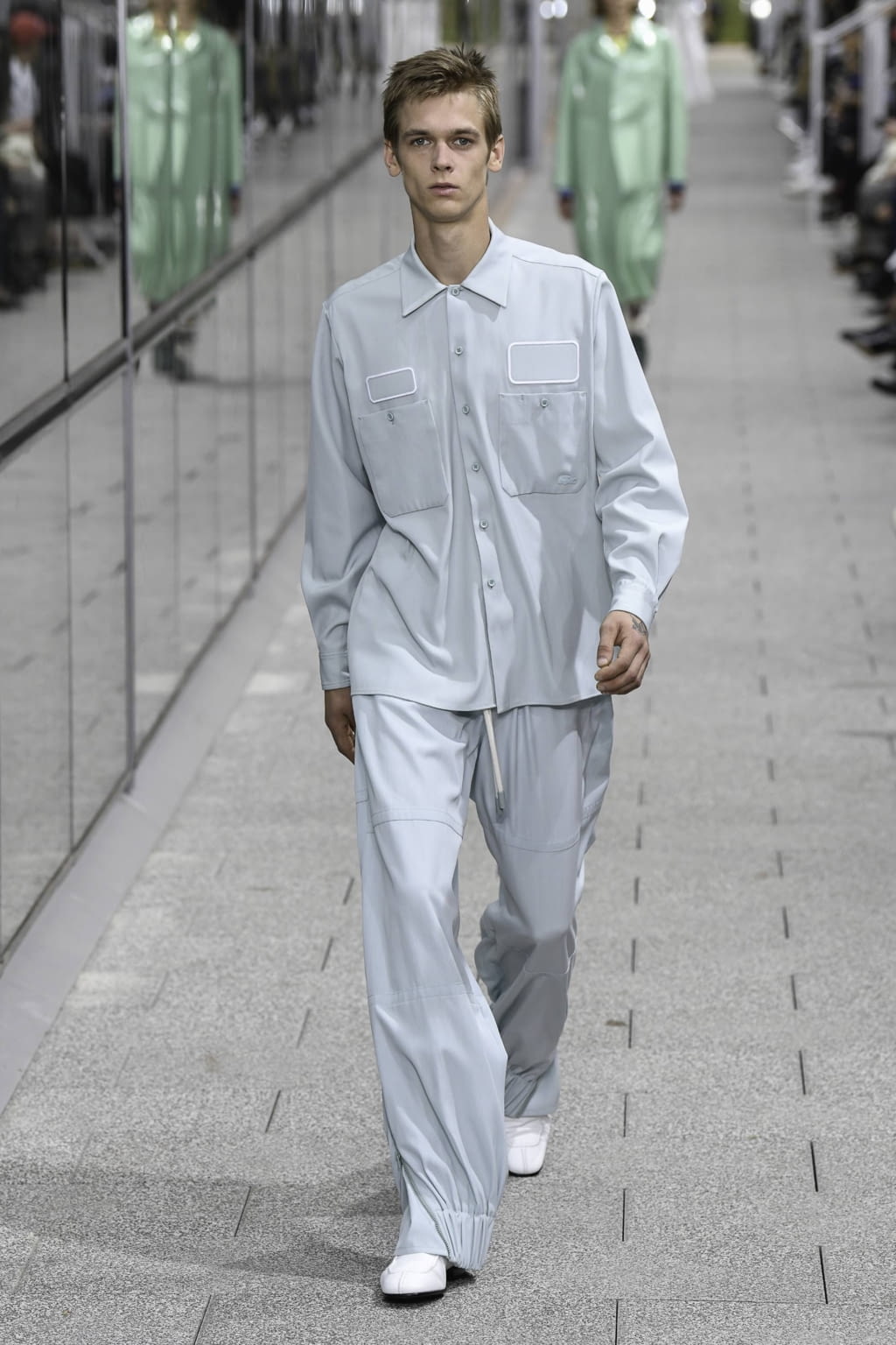 Fashion Week Paris Spring/Summer 2020 look 37 from the Lacoste collection menswear