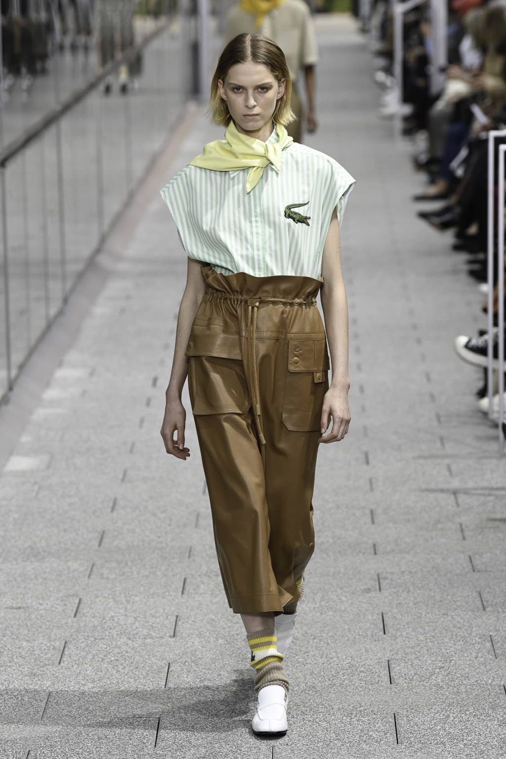 Fashion Week Paris Spring/Summer 2020 look 42 from the Lacoste collection womenswear
