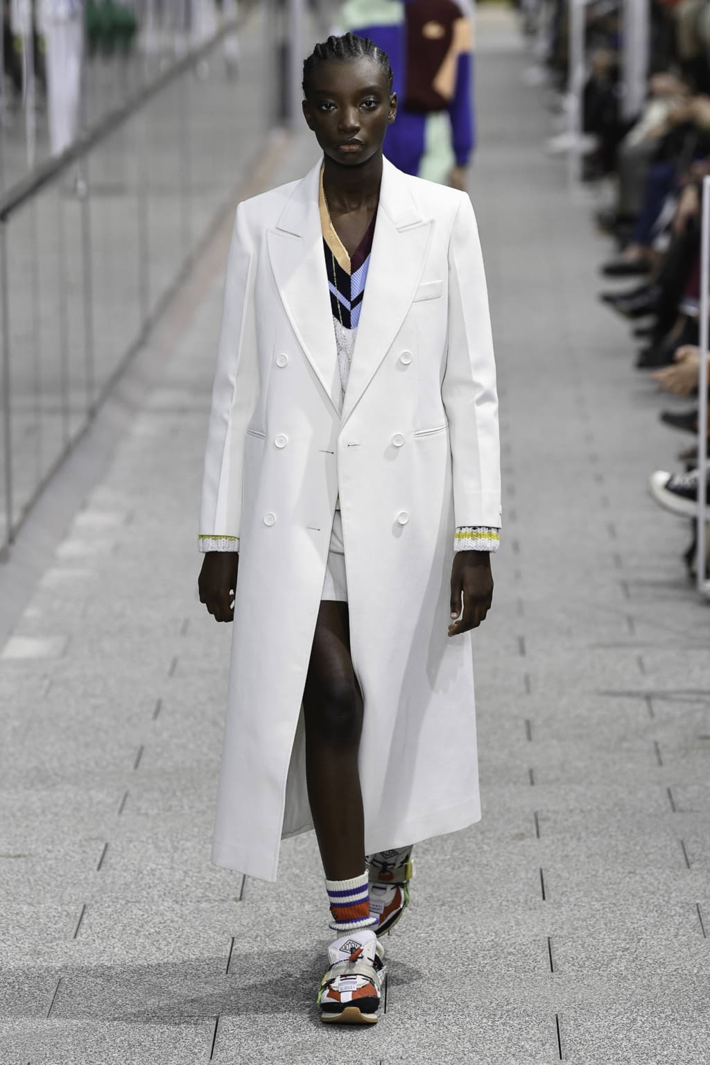 Fashion Week Paris Spring/Summer 2020 look 47 from the Lacoste collection womenswear