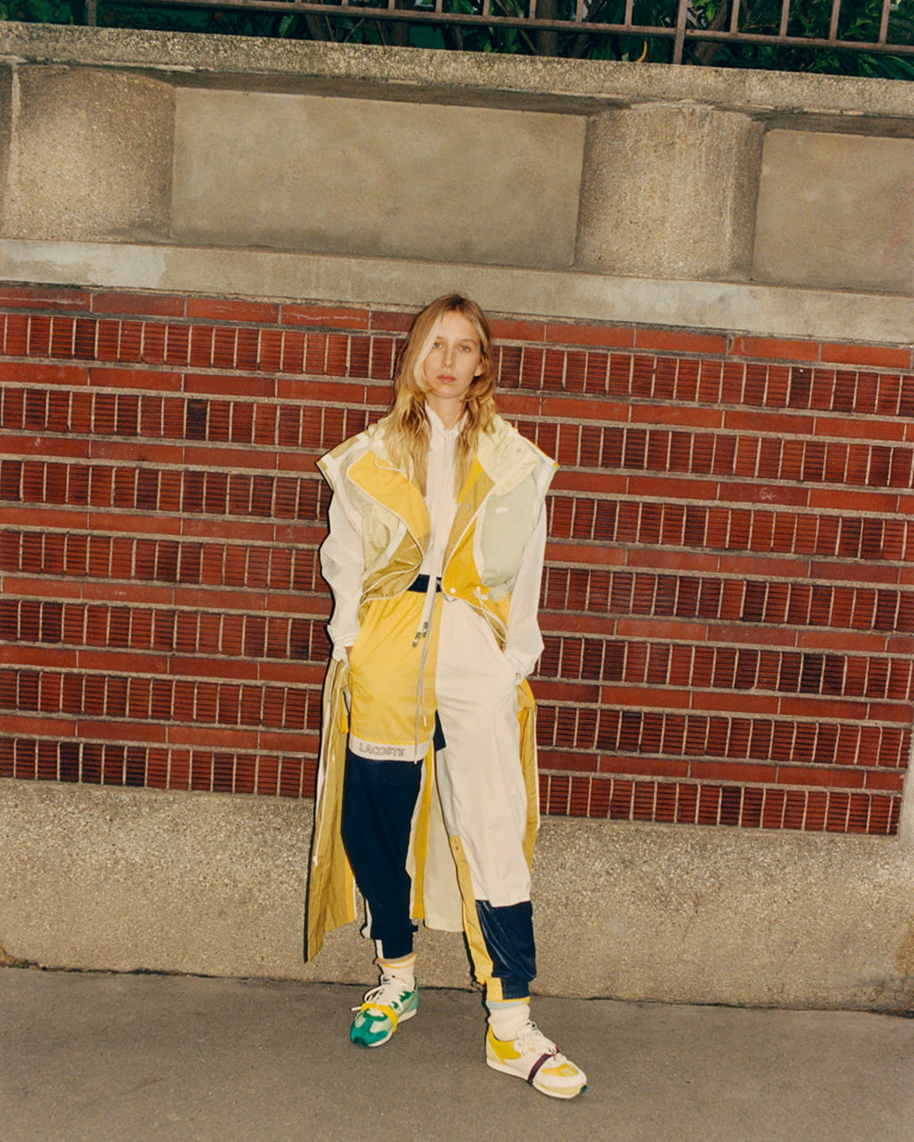 Fashion Week Paris Spring/Summer 2021 look 7 from the Lacoste collection 女装