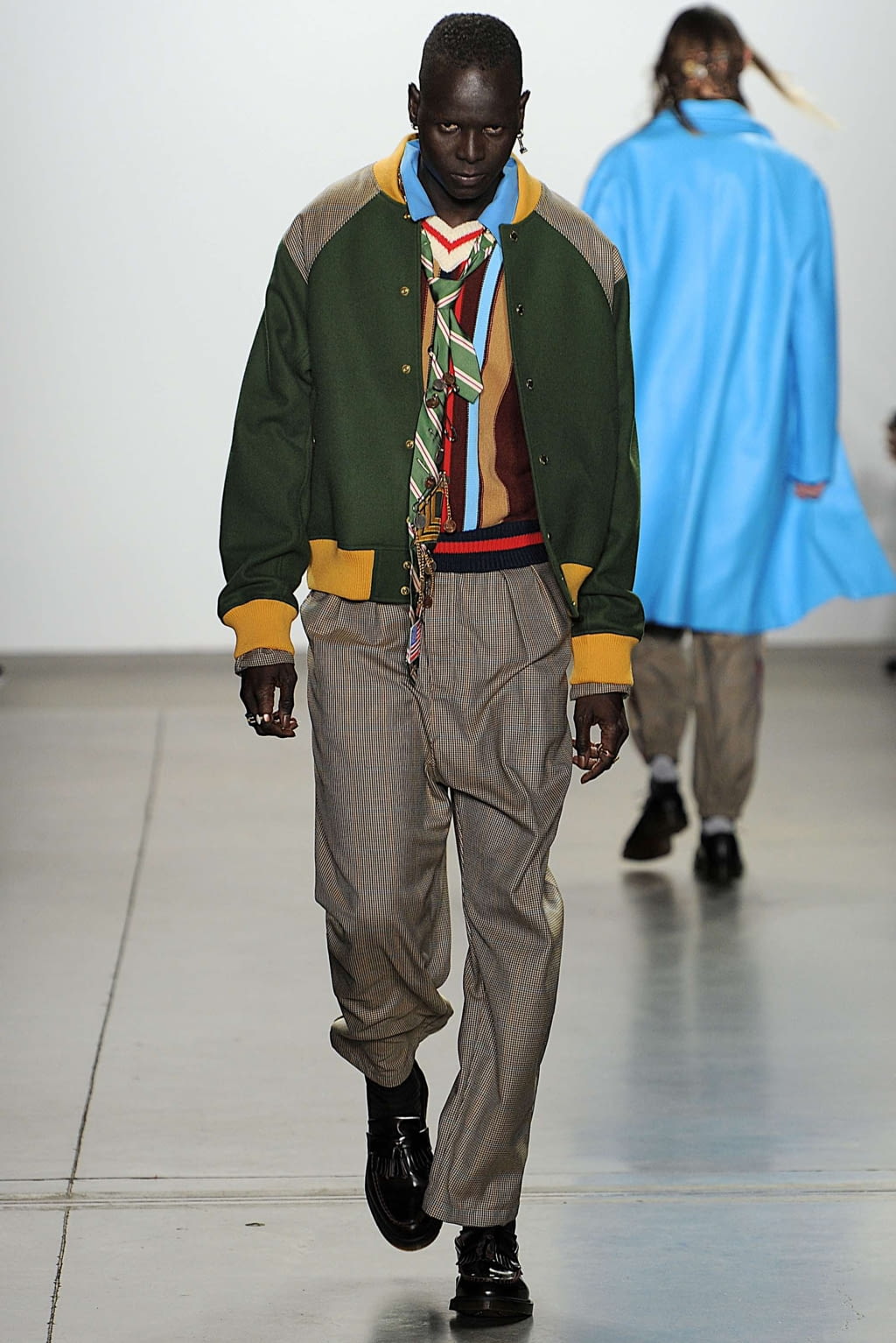 Fashion Week New York Fall/Winter 2019 look 3 from the Landlord collection menswear