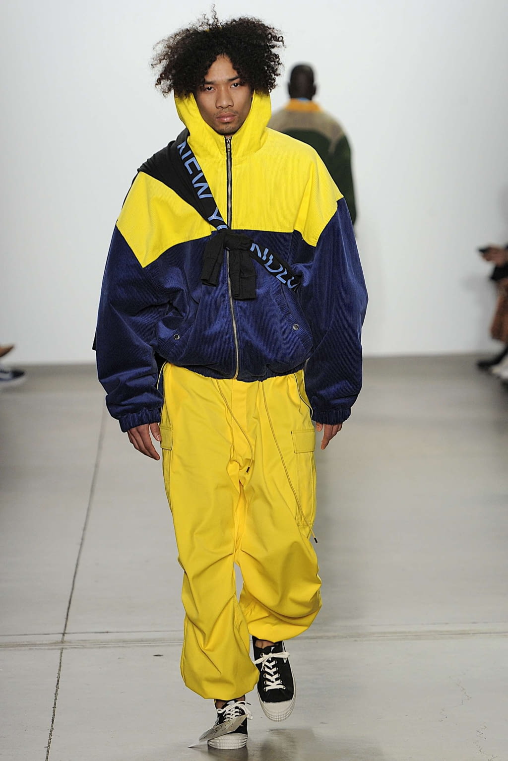 Fashion Week New York Fall/Winter 2019 look 4 from the Landlord collection menswear