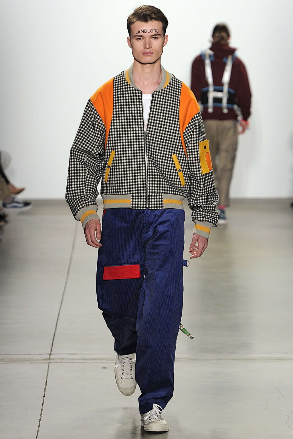 Fashion Week New York Fall/Winter 2019 look 6 from the Landlord collection menswear