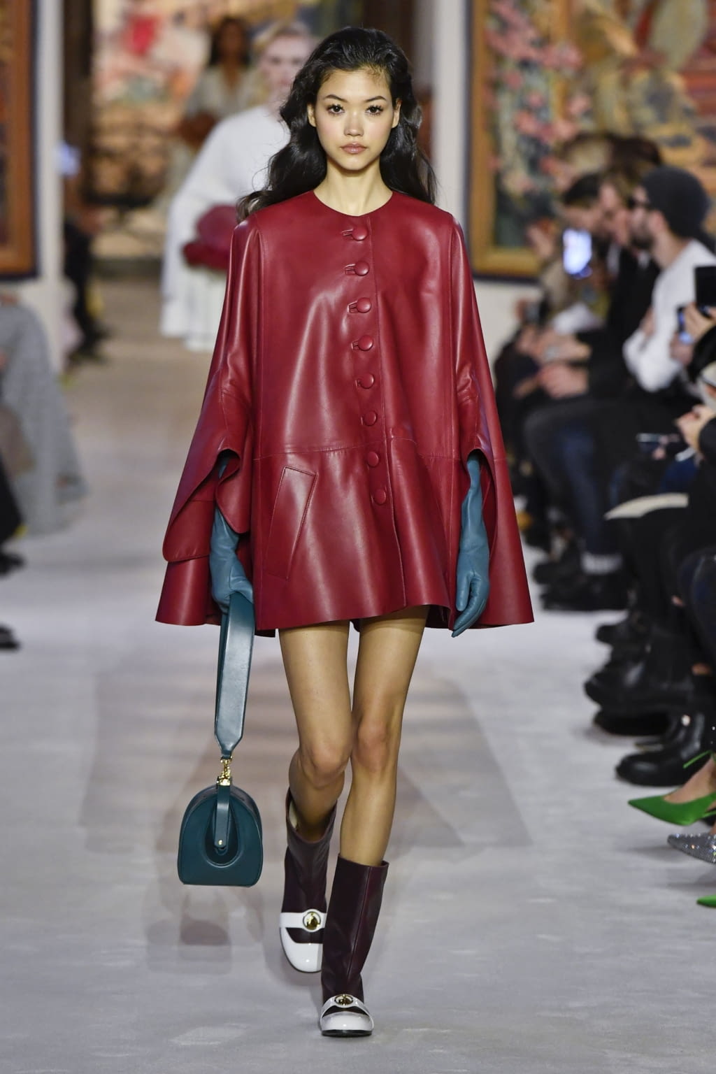 Fashion Week Paris Fall/Winter 2020 look 1 de la collection Lanvin womenswear
