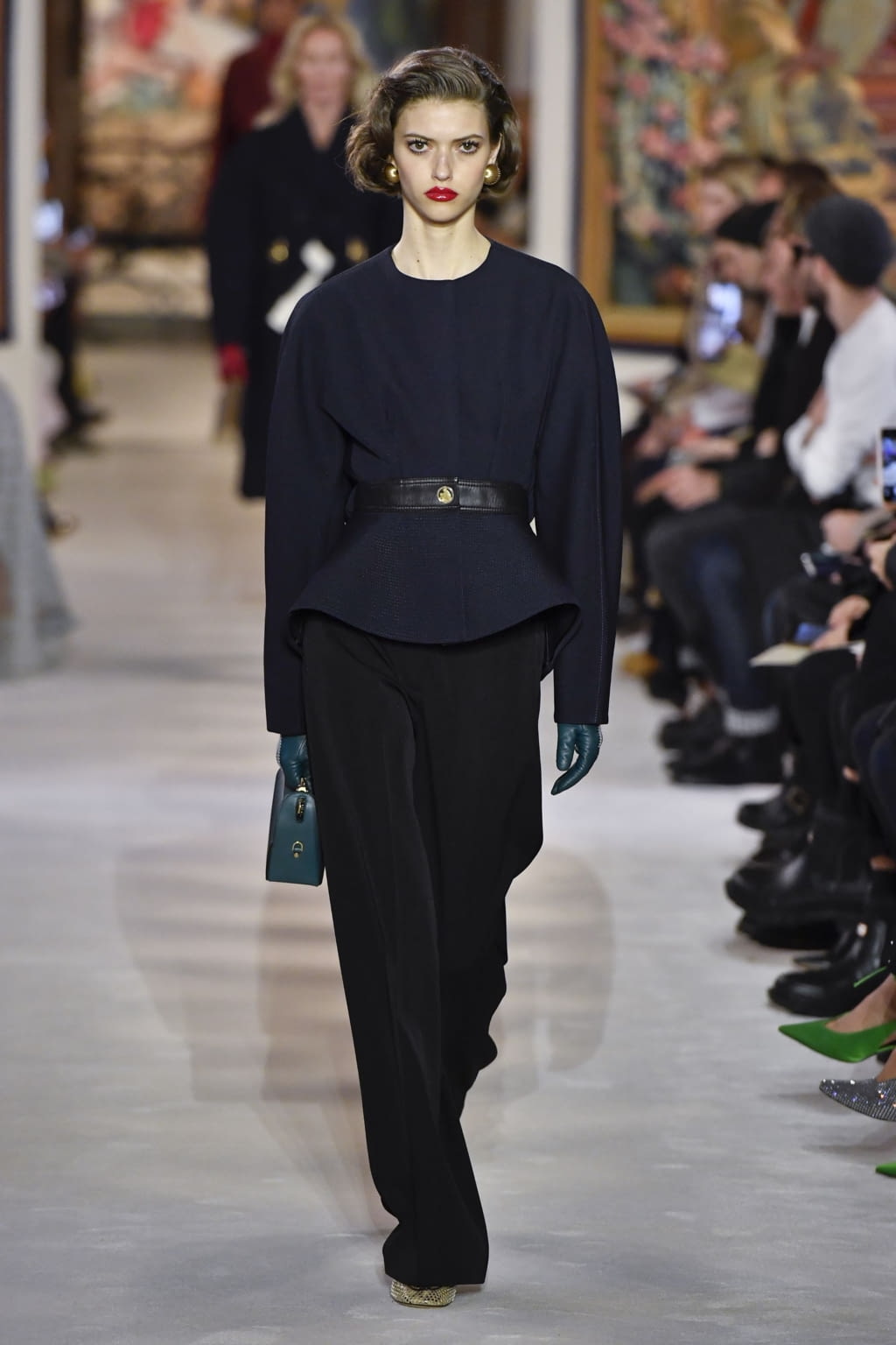 Fashion Week Paris Fall/Winter 2020 look 7 from the Lanvin collection 女装