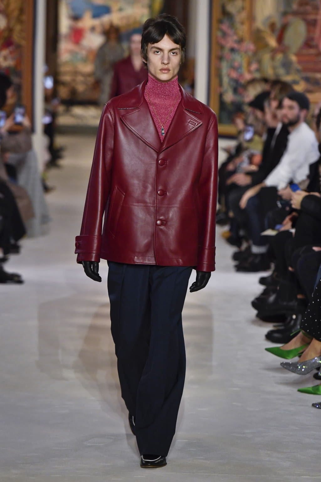 Fashion Week Paris Fall/Winter 2020 look 9 from the Lanvin collection womenswear