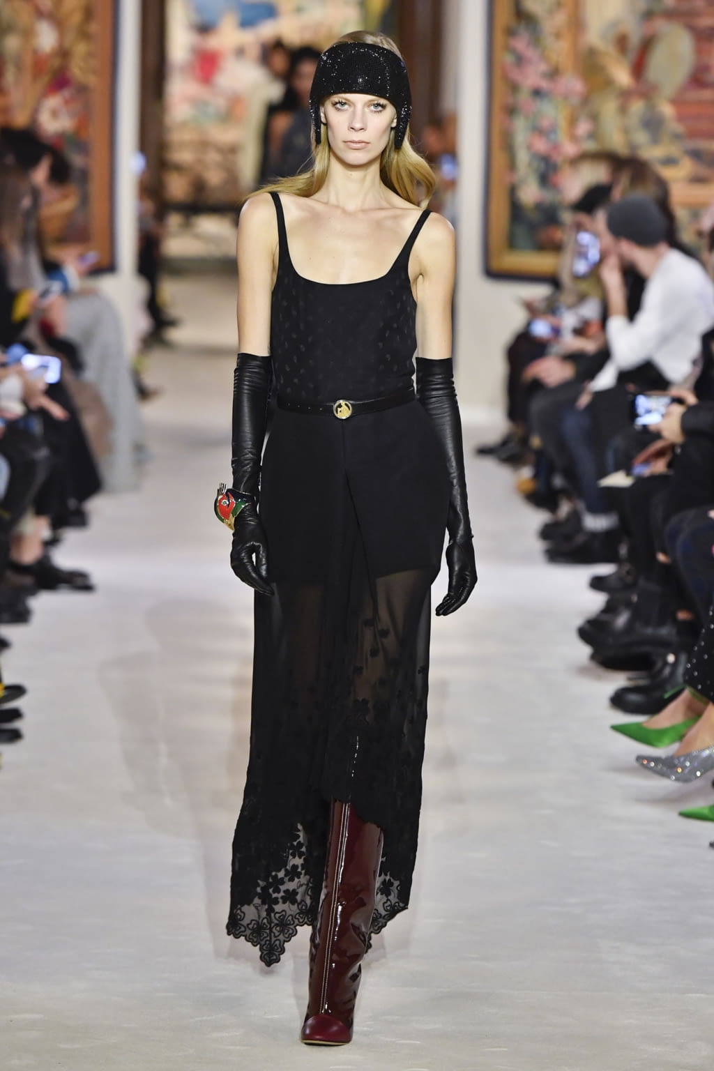 Fashion Week Paris Fall/Winter 2020 look 12 de la collection Lanvin womenswear