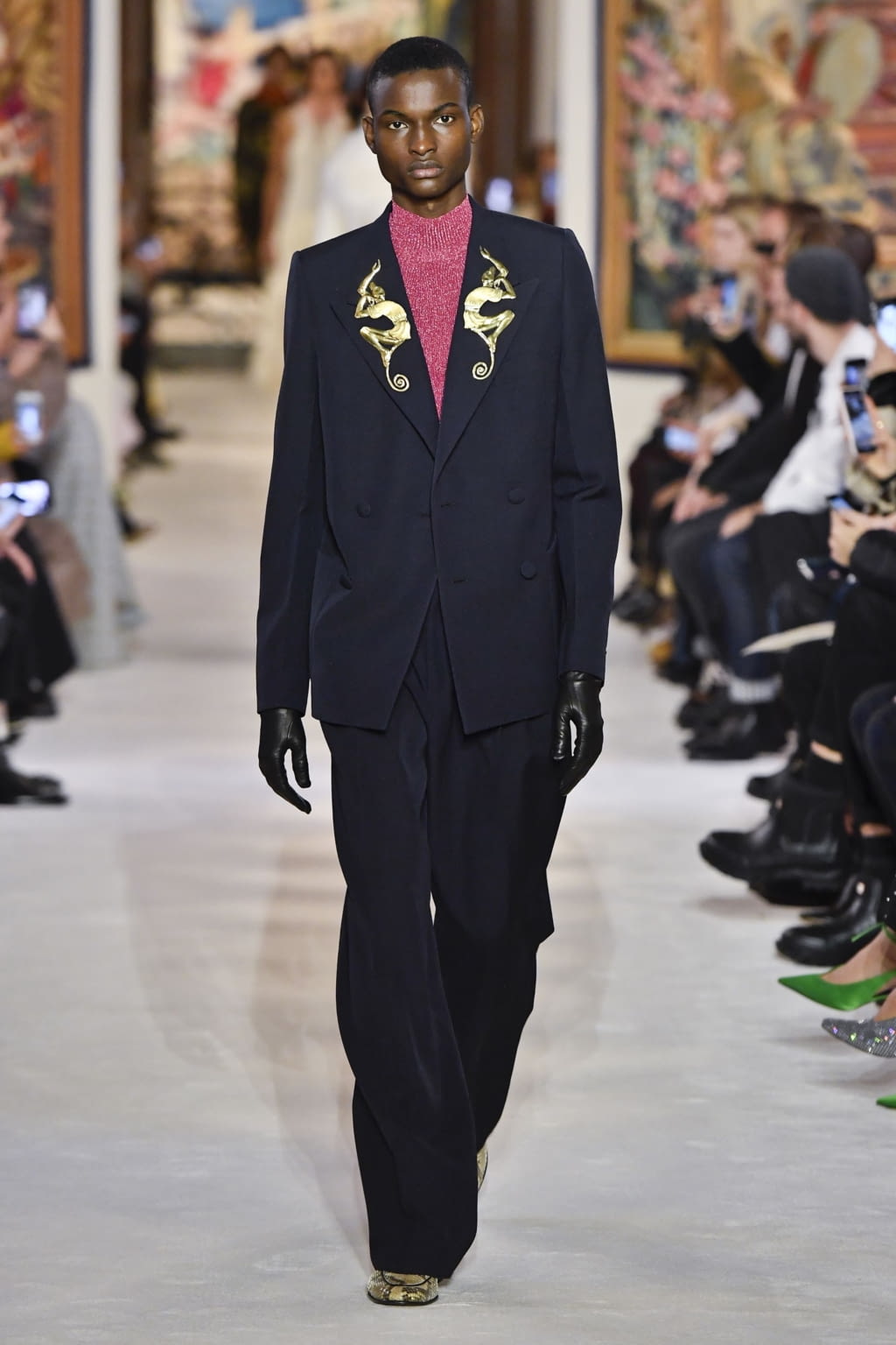 Fashion Week Paris Fall/Winter 2020 look 20 from the Lanvin collection 女装