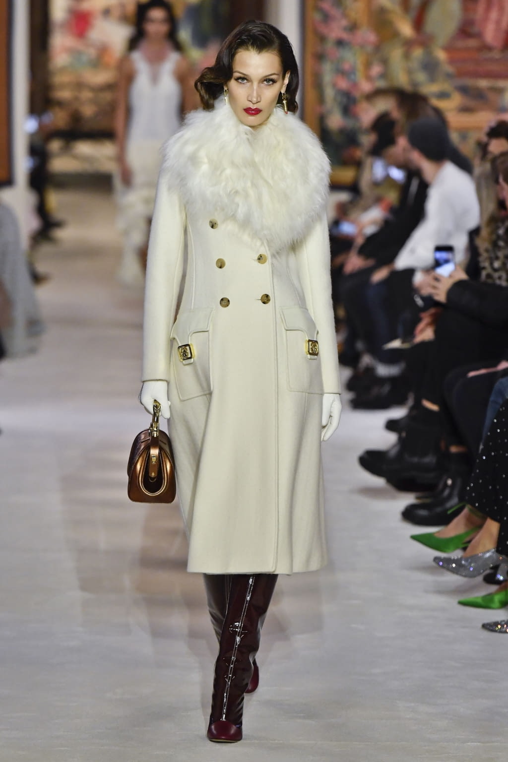 Fashion Week Paris Fall/Winter 2020 look 21 from the Lanvin collection 女装