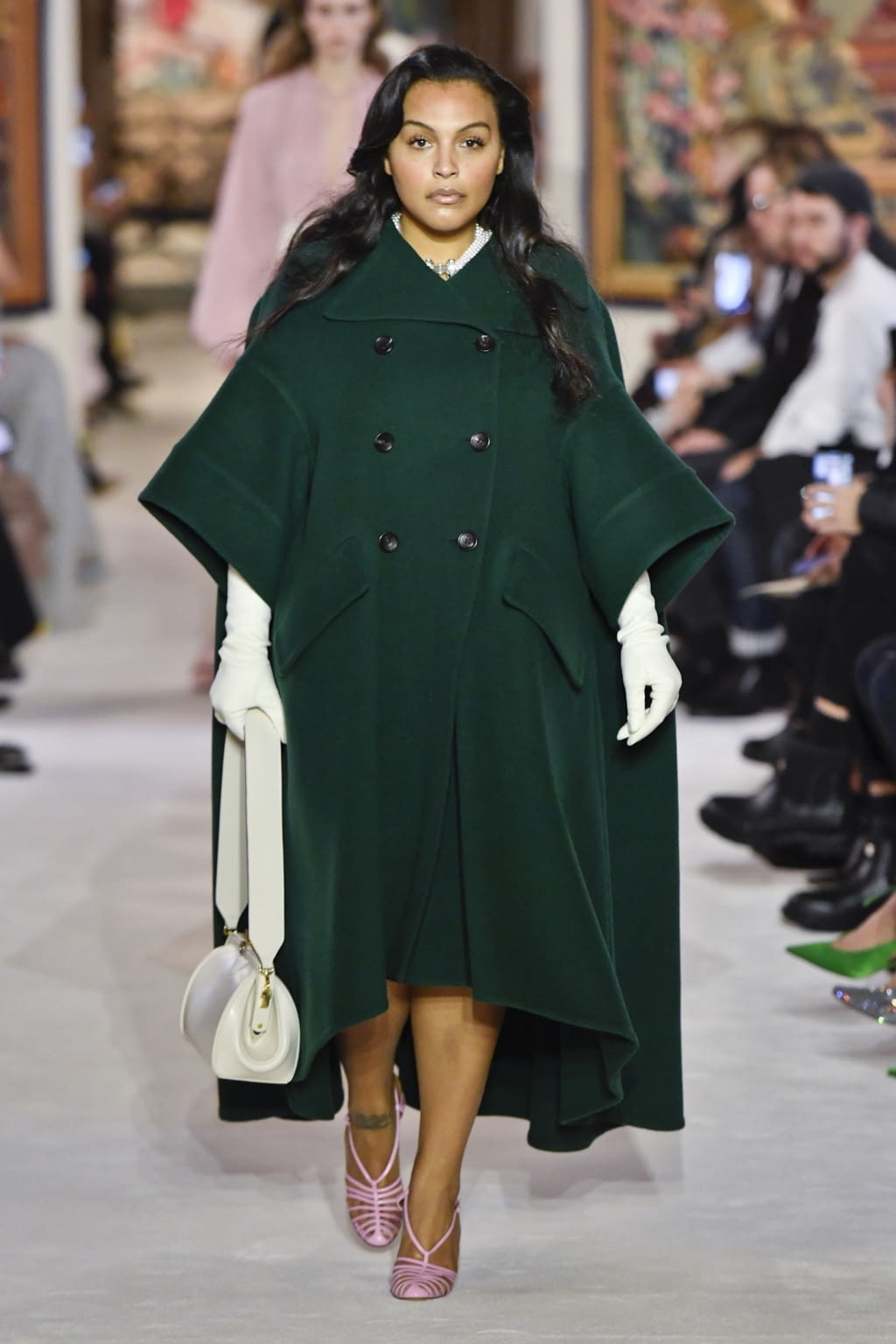 Fashion Week Paris Fall/Winter 2020 look 28 from the Lanvin collection 女装