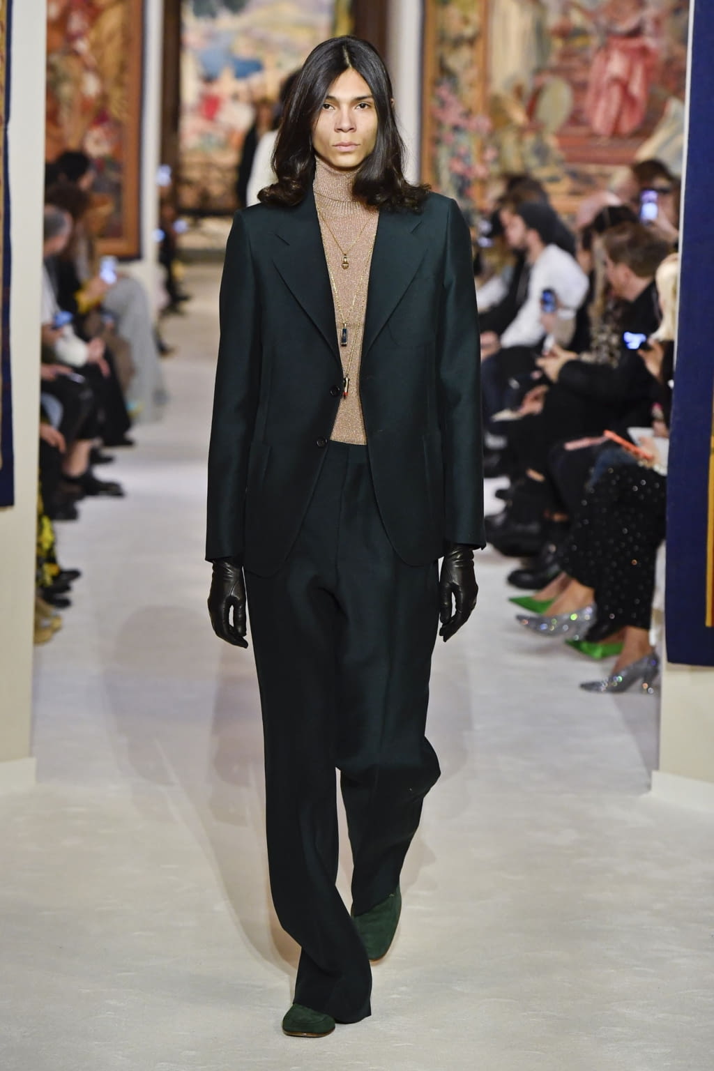 Fashion Week Paris Fall/Winter 2020 look 42 from the Lanvin collection 女装