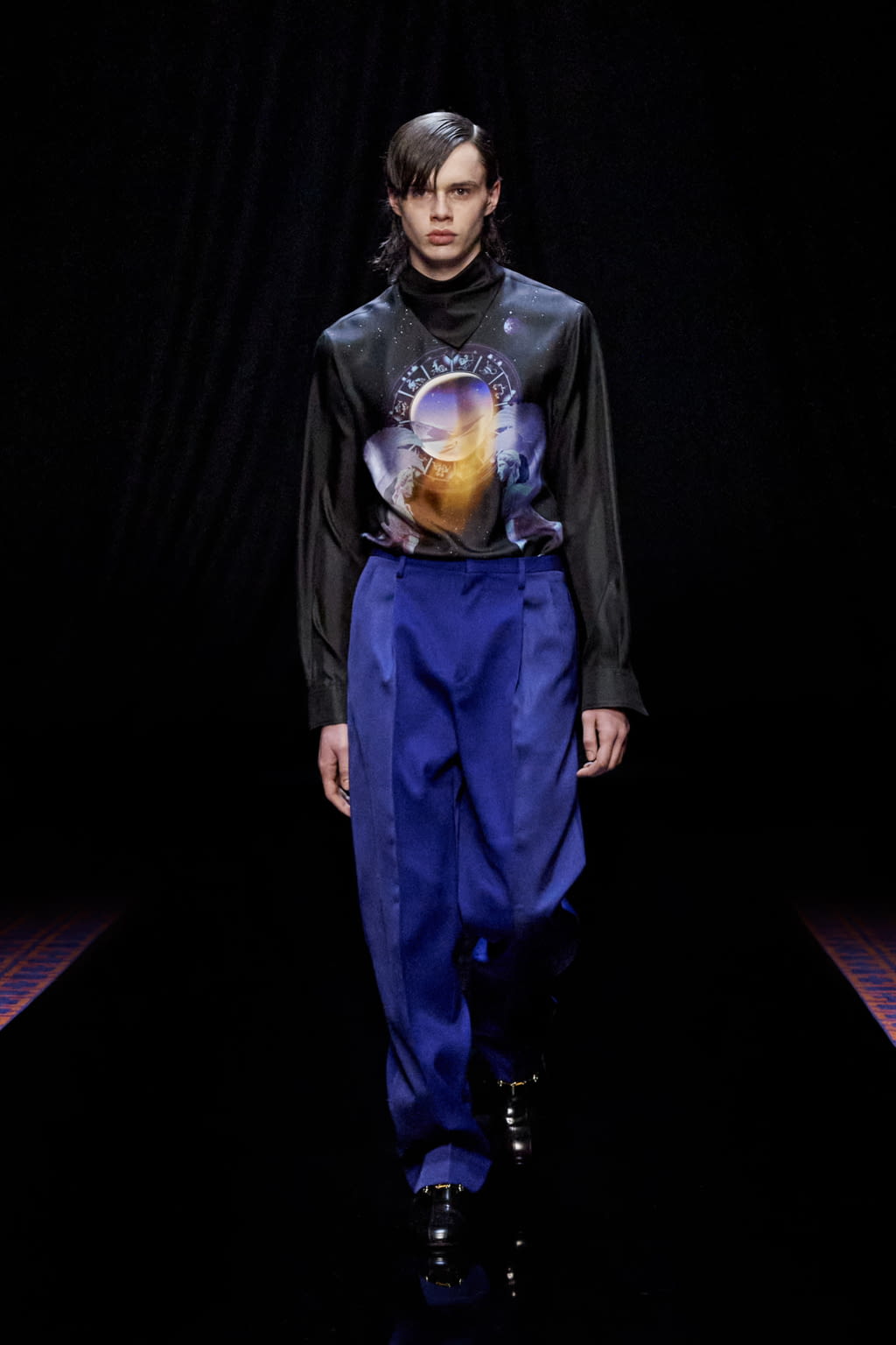 Fashion Week Paris Fall/Winter 2022 look 14 de la collection Lanvin womenswear
