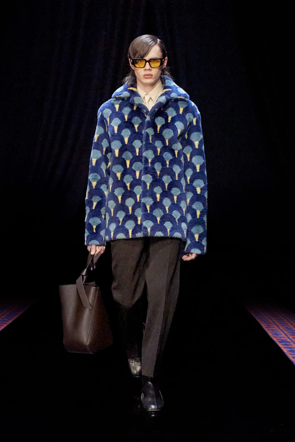 Fashion Week Paris Fall/Winter 2022 look 18 de la collection Lanvin womenswear