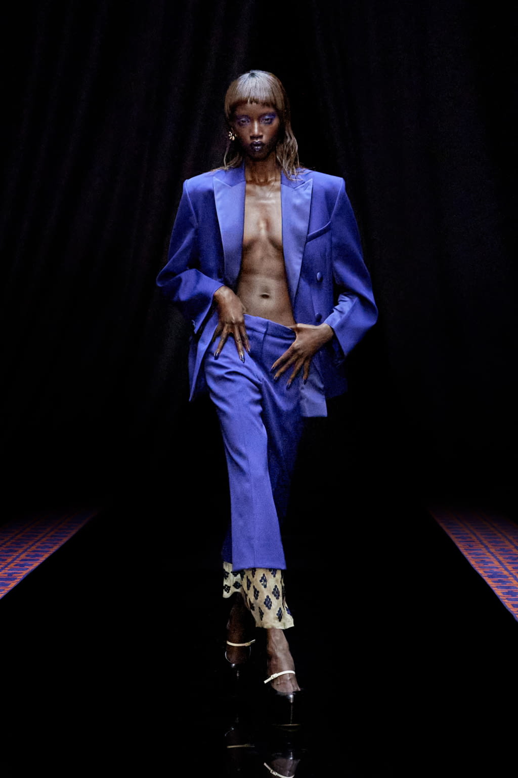 Fashion Week Paris Fall/Winter 2022 look 27 de la collection Lanvin womenswear