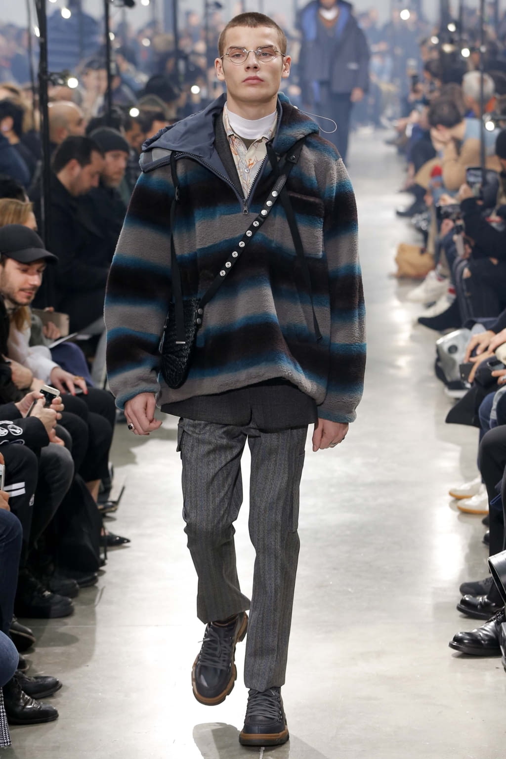 Fashion Week Paris Fall/Winter 2018 look 38 from the Lanvin collection menswear