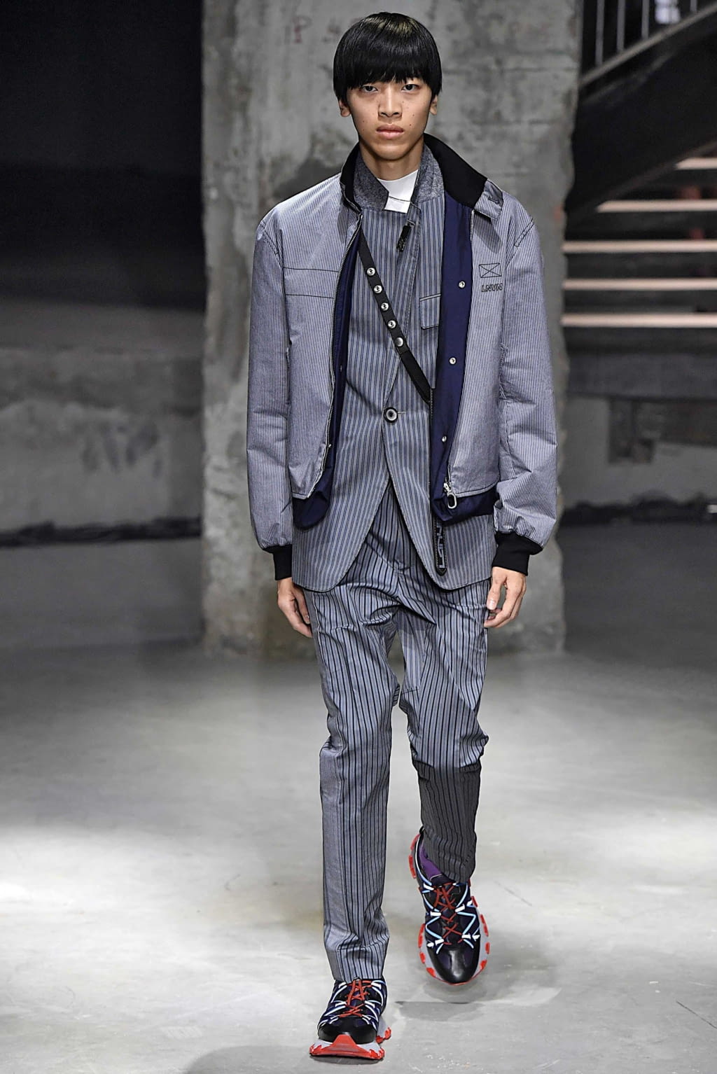 Fashion Week Paris Spring/Summer 2019 look 12 from the Lanvin collection menswear